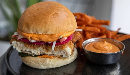 Crispy Chicken Burger